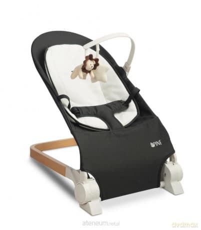 Leżaczek Pine black