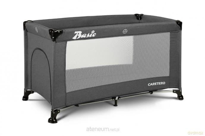 Łóżeczko turystyczne Basic grafit