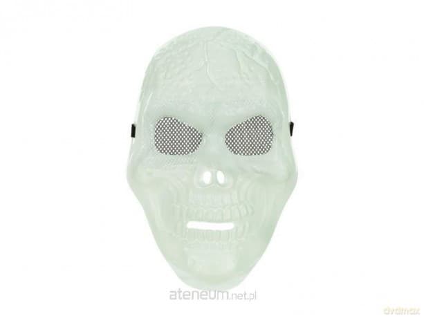 Maska Czaszka świecąca w ciemności 17x27cm