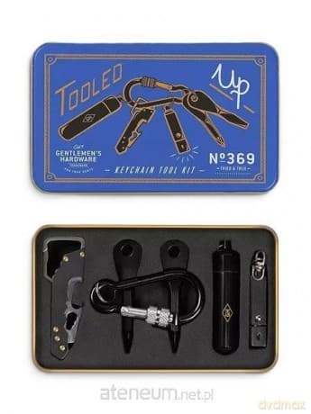 Niezbędnik podróżny Keychain Tool Kit w puszce