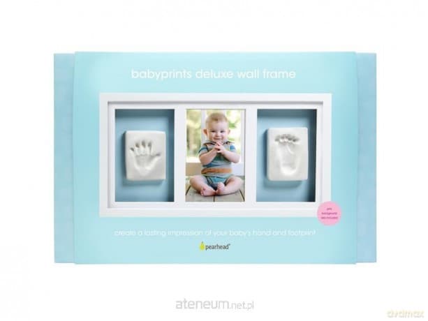 Ramka ścienna z odlewem white