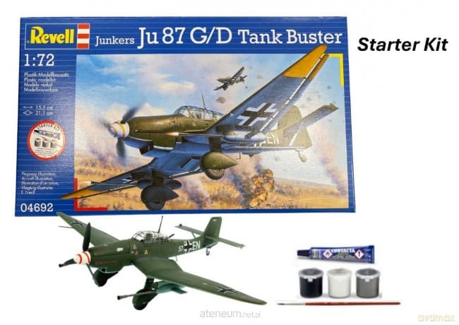 Revell Starter Kit - Junkers Ju87 G/D Tank Buster