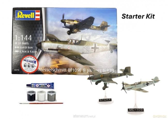 Revell Starter Kit - Messerschmitt Bf109E & Ju87B