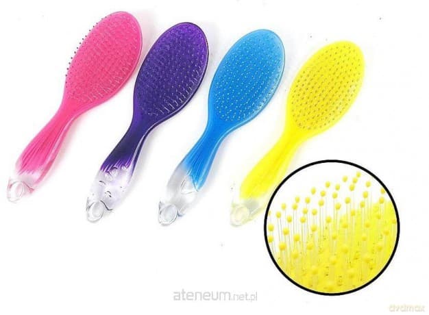 Szczotka do włosów akrylowa MIX