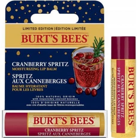 Burt's Bees LE Lip Balm Cranberry Spritz Blister 48/0.15oz Uni