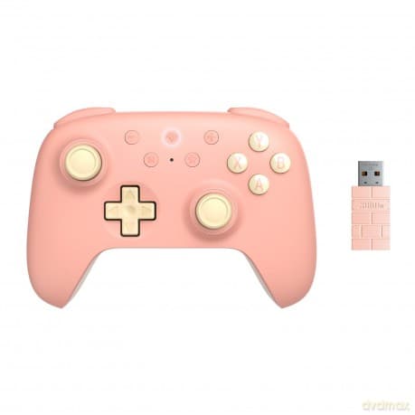 8BitDo Ultimate 2C Wireless Pad peach