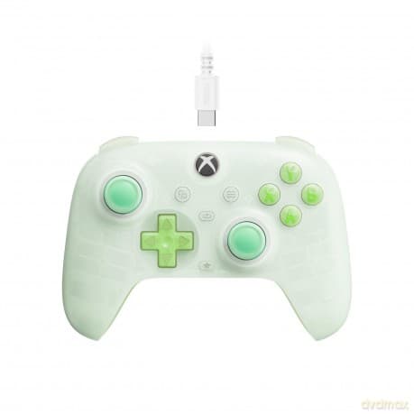 8BitDo Ultimate Mini Wired Xbox Pad clear green