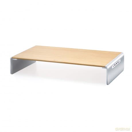 J5 Wood Monitor Stand With Docking Station