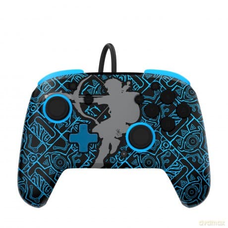 PDP Wired Controller Rematch - Link Glow In The Dark /Nintendo Switch