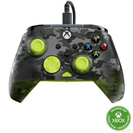 Turtle Beach Xbox Wired Rematch Controller Ghost Camo Black/Yellow