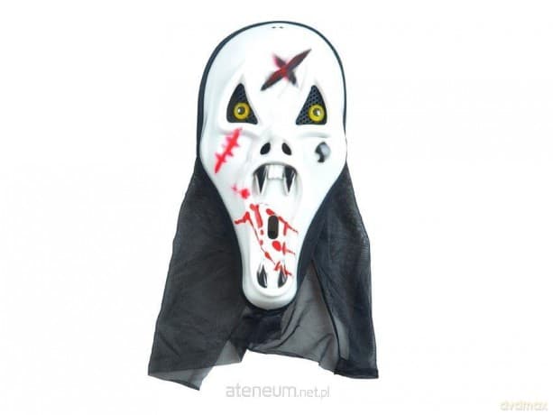 Maska Krzyk biała - blizny