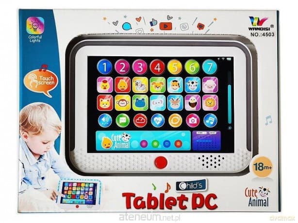 Tablet edu dotykowy na baterie