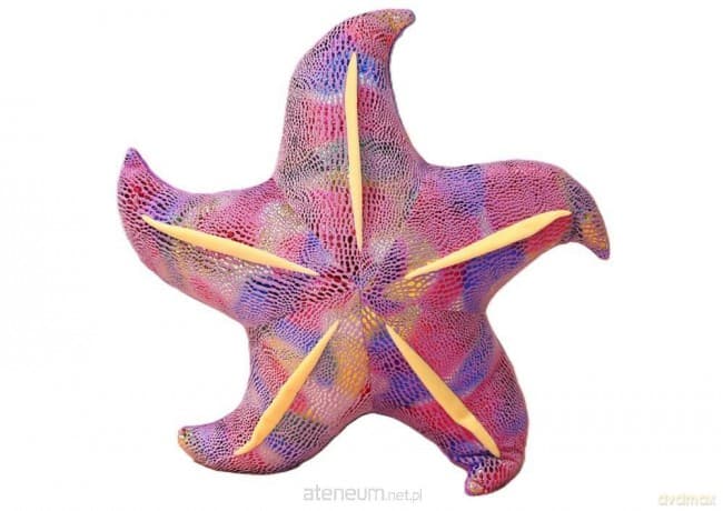 Poduszka pluszowa rozwgwiazda fioletowa 20cm