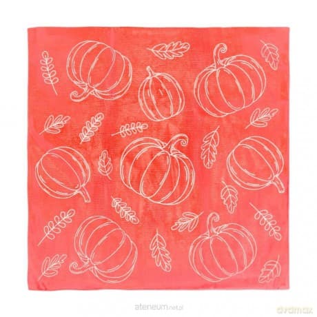 Poszewka na poduszkę z nadrukiem dwustronnym Dynia