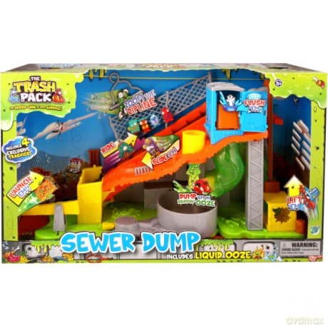 Cobi Trash Pack Śmieciakowy Kanał