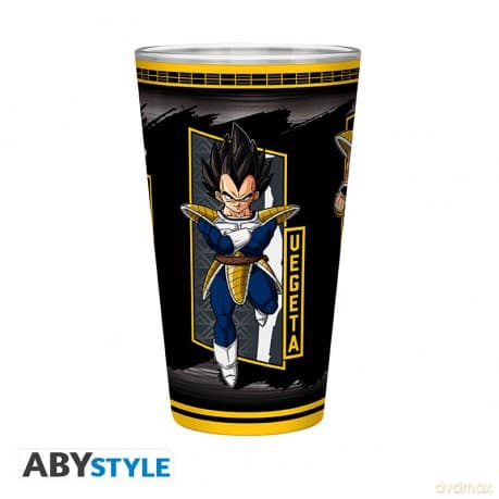 DRAGON BALL - Large Glass - 400ml - DBZ/Saiyans Invasion - box