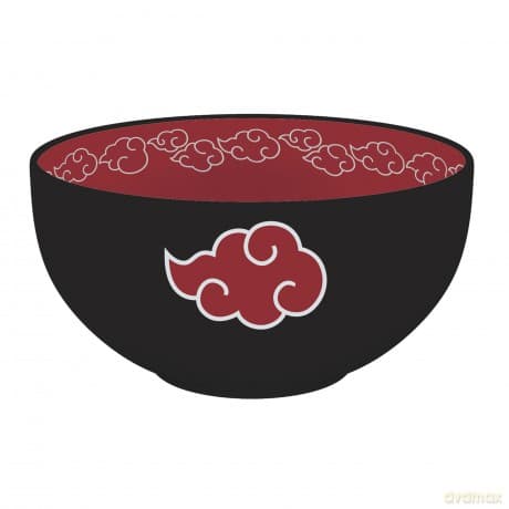 NARUTO SHIPPUDEN - Miska - 600 ml - Akatsuki cardboard pkg