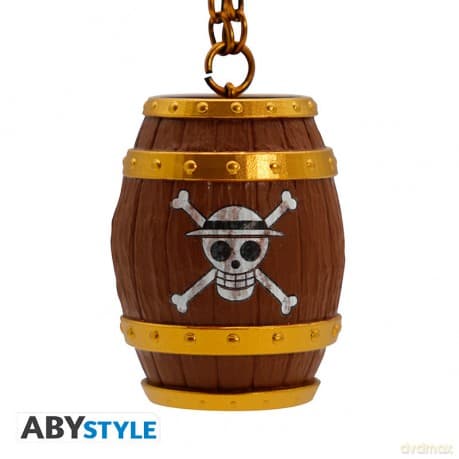 ONE PIECE - Keychain 3D Barrel