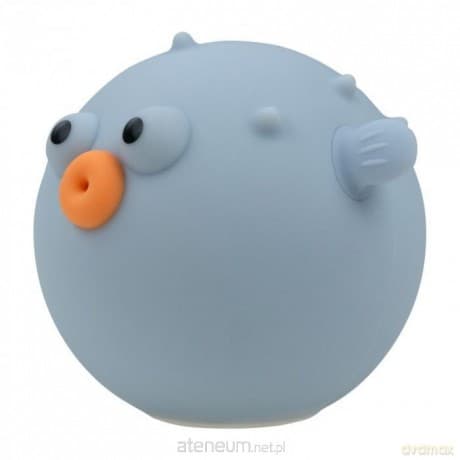 Lampka nocna LED Rybka rozdymka niebieska