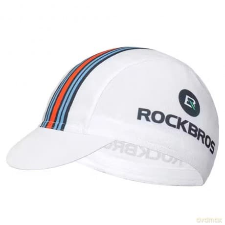 Czapka kolarska Rockbros MZ10022 z daszkiem - biała