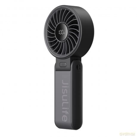 Mini wentylator Jisulife Handheld Fan Life7 3600mAh przenośny wiatraczek USB - czarny