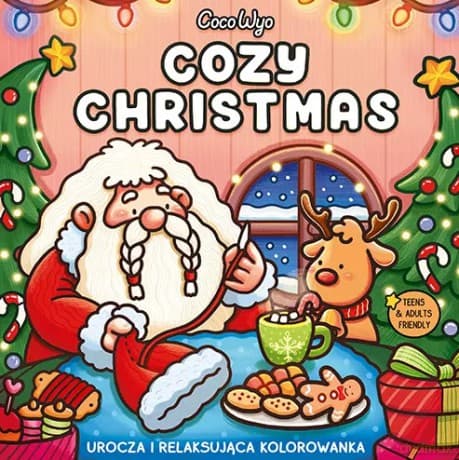 Cozy Christmas. Urocza i relaksująca kolorowanka - Coco Wyo
