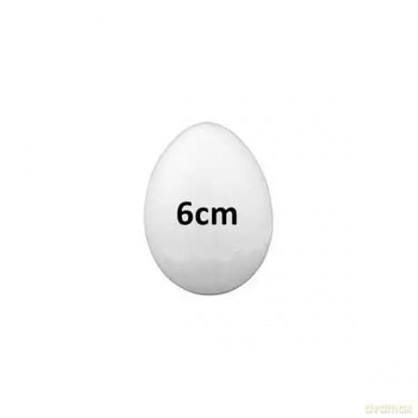 Jajka wielkanocne styropianowe 6 cm (10 sztuk)