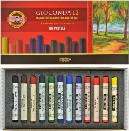 Kredki pastelowe Koh-I-Noor Gioconda 8352 12 sztuk