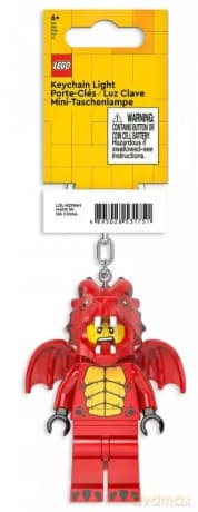 LEGO Breloki Breloczek LED Czerwony Smok LGL-KE196H