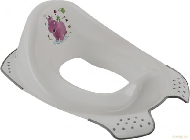 Nakładka na sedes antypoślizgowa Hippo biała