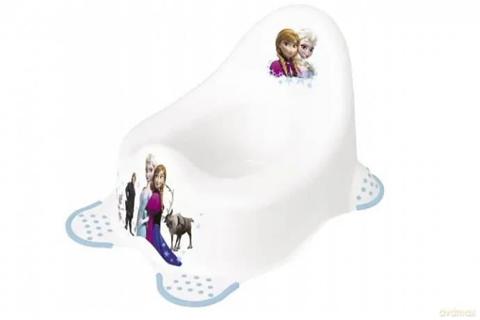 Nocnik antypoślizgowy Frozen biały