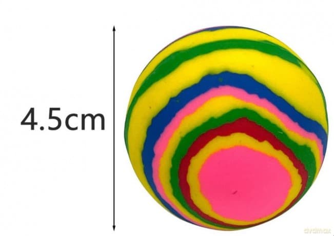 Piłka kauczukowa wzorek