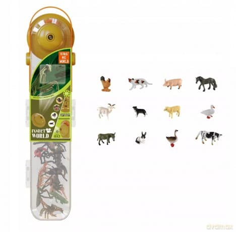 Rzutnik w tubie zwierzęta mix 2002606