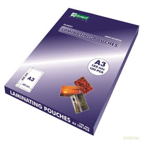 Folia D.Rect Laminacyjna A3 125mic 100ark