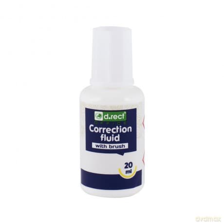 Korektor D.Rect W Pędzelku 20ml 12szt