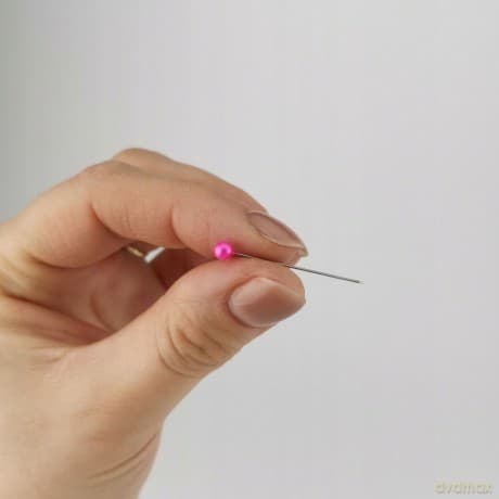 Szpilki D.Rect 250szt Mix Kolor Zasobnik