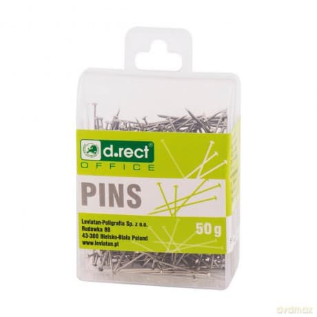 Szpilki D.Rect 50g Zasobnik