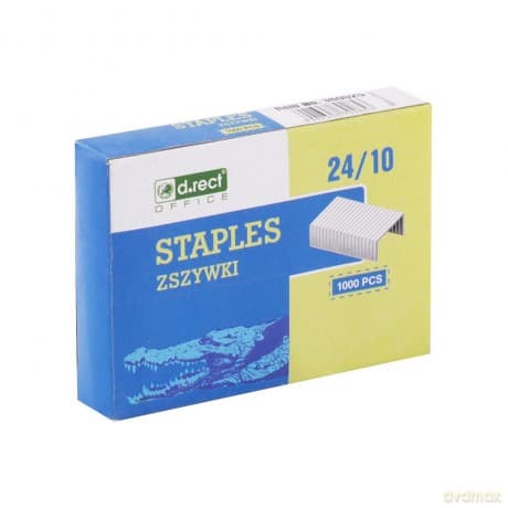 Zszywki D.Rect 24/10 A1000 10szt