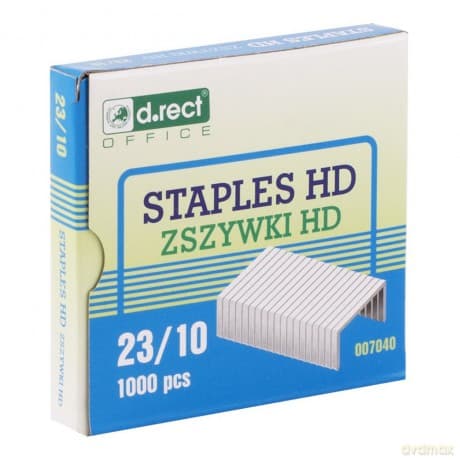 Zszywki D.Rect Hd 23/10 A1000 10szt