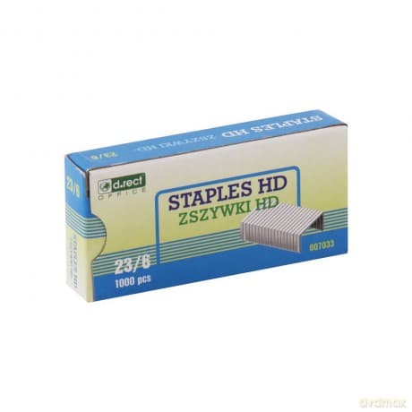 Zszywki D.Rect Hd 23/6 A1000 10szt