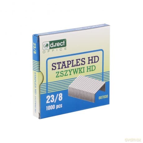 Zszywki D.Rect Hd 23/8 A1000 10szt