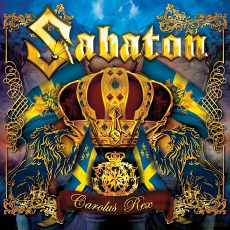 Sabaton: Carolus Rex (Swedish Version) (Blue/Yellow Sunburst)