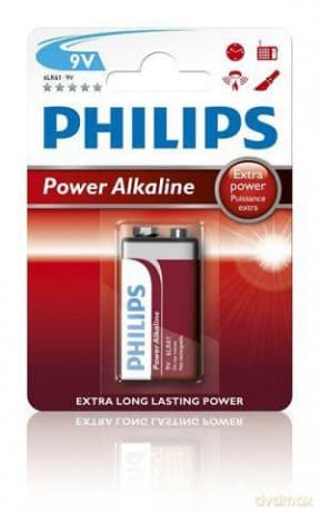 Bateria Power Alkaline 9v