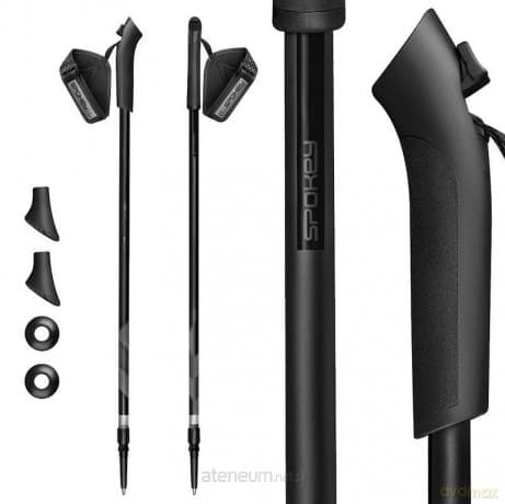 Kije Nordic Walking 105-135cm BL/BK