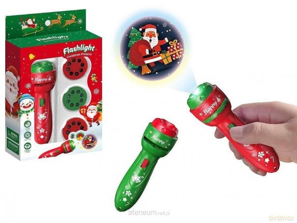 latarka projektor Boże Narodzenie