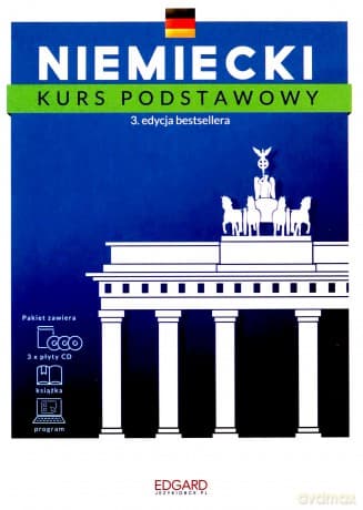 Niemiecki Kurs Podstawowy. 3 Edycja. Książka + 3 Płyty Cd + Program