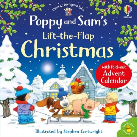 Poppy and Sam's Lift-the-Flap Christmas with Kalendarz Adwentowy - Heather Amery