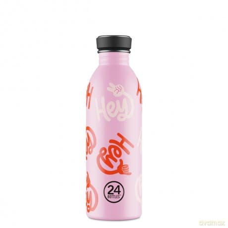 24Bottles - Urban Bottle - Hey! Pink - 500 ml