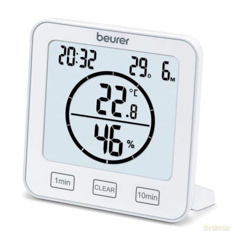 Beurer - HM 22 Indoor Termo Hygrometer - 3 Years Warranty