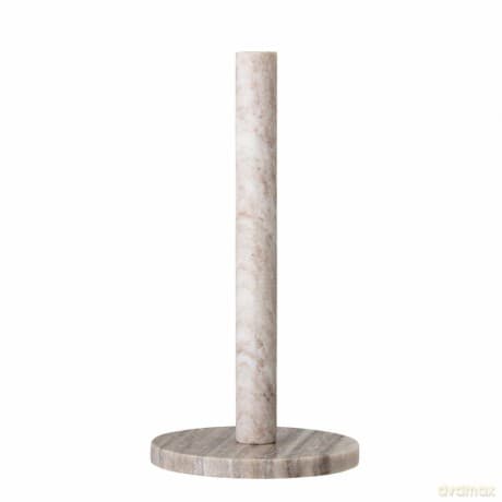 Bloomingville - Emy Paper Towell Holder H30 cm - Nature Marble